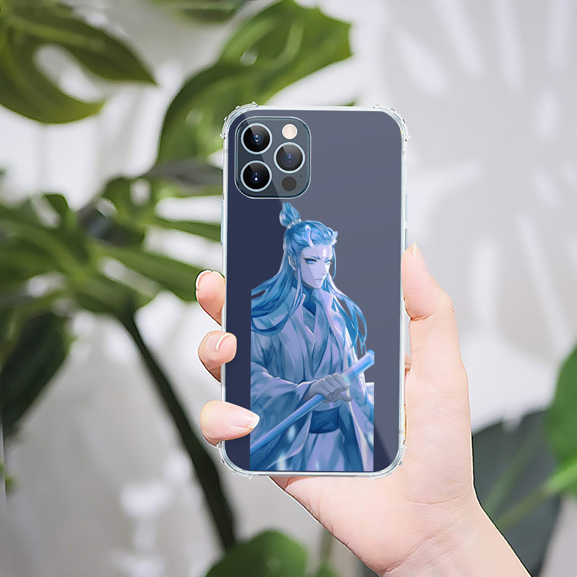 （画像用） Ne Zha 2 ナタ 魔童の大暴れ 【iPhone 12シリーズ対応】透明スマホケース（クリアソフトケース）